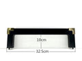 Rectangle Wood Purse Frame with Metal Corners, 12.5" (32.5 cm)