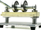 Leather Die Cutter Cutting Machine Double Guiding Shaft Leather Embossing Machine