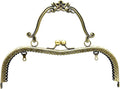 Rectangle Sew-In Kiss-Lock Purse Frame, 8" x 3" (20.5 x 7.5 cm)