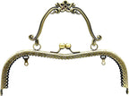 Rectangle Sew-In Kiss-Lock Purse Frame, 8" x 3" (20.5 x 7.5 cm)