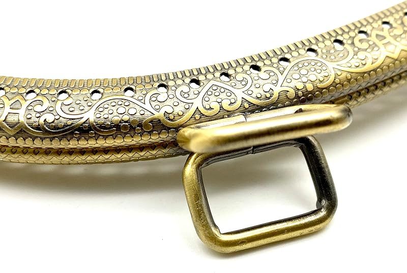 Arch Sew-In Kiss-Lock Purse Frame, 10" x 3 9/16" (25.5 x 9 cm)