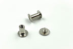 Iron Round Chicago Binding Screw Rivets Concho Screw Button Nail Rivet for DIY Leather Decoration Bookbinding / Nickel…