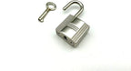 Bag Purse Clutch Padlock with Key zinc alloying for Jewelry Necklace Charm Box Making Hardware