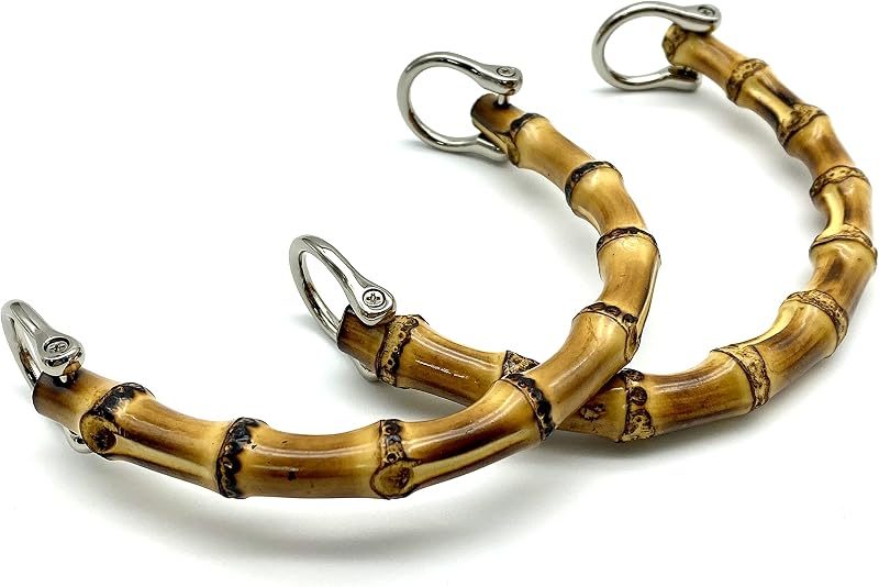 Bamboo Handles Purse Handles Handbag Handle for Bag Making Purse Making Handle Replacement U Shape per lot