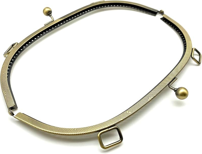 Arch Sew-In Kiss-Lock Purse Frame, 10" x 3 9/16" (25.5 x 9 cm)