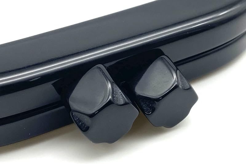 Rectangle Acrylic Kiss-Lock Purse Frame, 4 1/2" x 1 3/4" (11.5 x 4.5 cm)