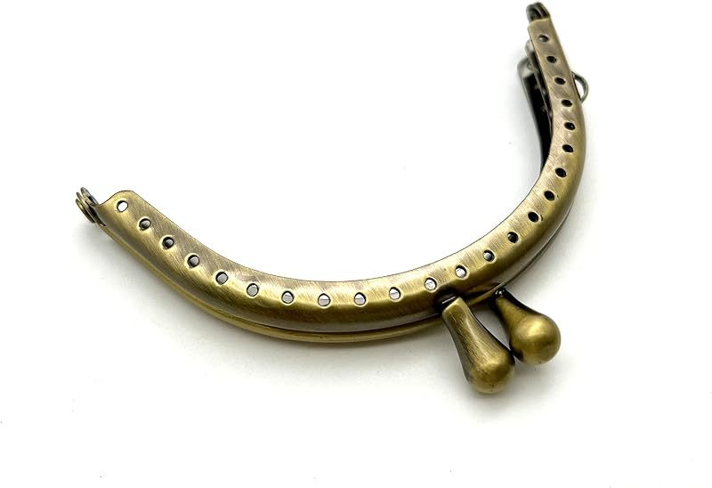 Half-Round Sew-In Kiss-Lock Purse Frame