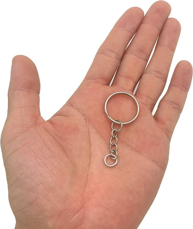 Split Key Ring with Swivel Clasp (2.4cm)