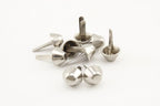 Iron Bucket Shape Purse Bag Handbag feet Bottom Stud Nail Heads Brad leathercraft Findings for Bag Making Clothing Shoes