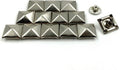 Pyramid Rivet / Iron Double Cap, Purse Rivets Studs Spots for Leather Bag Making Clothing Shoes Nickel
