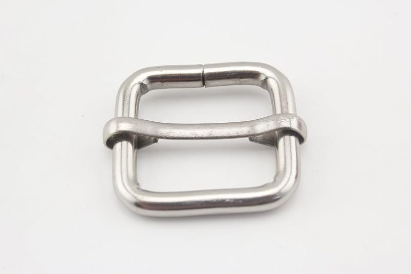 Center-Bar Slide Buckle (Strap Adjuster), Iron