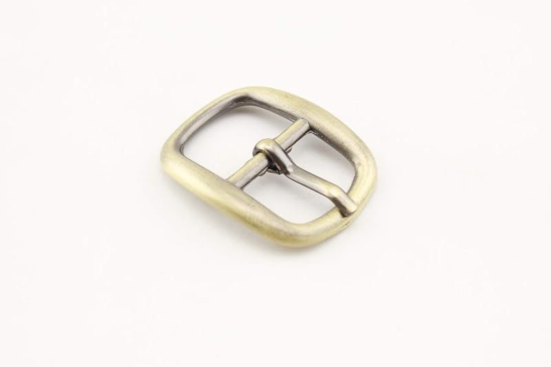 Zinc alloying Single Prong Strap Buckle Center Bar Pin Belt Buckles for bag purse Leather Belts Crafts Accessories