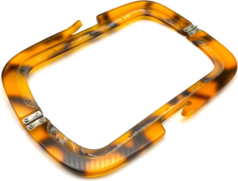 Rectangle Acrylic Purse Frame, Glue-On, 9 1/2" x 3 1/2" (24 x 9 cm)