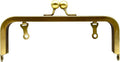 Rectangle Glue-In Kiss-Lock Purse Frame, 6 1/2" x 2 9/16" (16.5 x 6.5 cm)