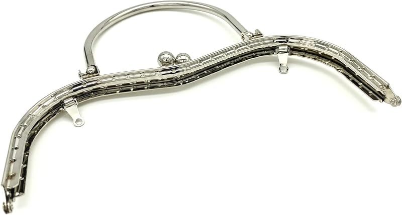 Sew-In Kiss-Lock Purse Frame, 7 11/16" x 3" (19.5 x 7.5 cm)
