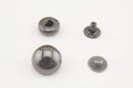 Solid Brass Dome-Top Snap Fastener Button Caps