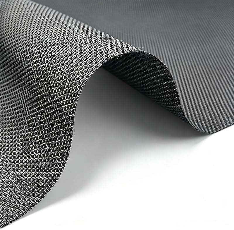 Heavy Duty Vinyl Mesh Fabric by the Yard, 2x1 Tight Weave PVC Coated Polyester