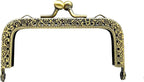 Rectangle Sew-In Kiss-Lock Purse Frame, 3 3/8" x 1 3/4" (8.5 x 4.5 cm)