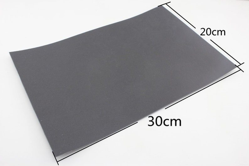 10 sheets of ( 30cm x 20cm ) Polyethylene cardboard hardboard lining for sturdy purse bag shoes box making