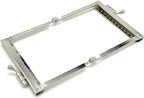 Rectangle Sew-In Kiss-Lock Purse Frame, 3" x 2 3/8" (7.5 x 6 cm)