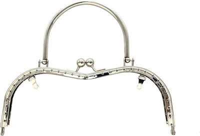 Sew-In Kiss-Lock Purse Frame, 7 11/16" x 3" (19.5 x 7.5 cm)
