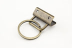 Key Fob Hardware with D-Ring and Split Ring