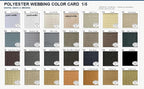 Cotton-Feel Polyester Webbing for Sewing and Bag Handles - Width 1 1/2" to 2"