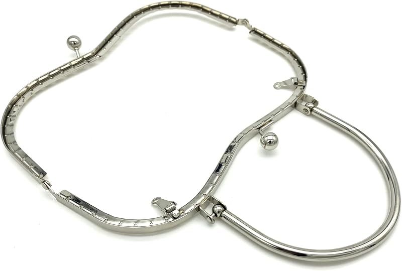 Sew-In Kiss-Lock Purse Frame, 7 11/16" x 3" (19.5 x 7.5 cm)