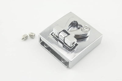 Rectangle Twist Turn Lock Clasp Purse Closure Lock Zinc alloying for Purse Bag Wallet Clutch Making Nickel