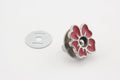 Flower and Round Shape Magnetic Snaps Bag Button Purse Magnetic Snaps Button, 1 Pieces per lot - Five-Petal Flower…