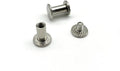 Iron Round Chicago Binding Screw Rivets Concho Screw Button Nail Rivet for DIY Leather Decoration Bookbinding / Nickel…