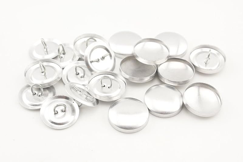 Size 45 Cover Buttons, Buttons to Cover,Self Cover Buttons with Wire Eye Wire Back and Assembly Tools,Wholesale