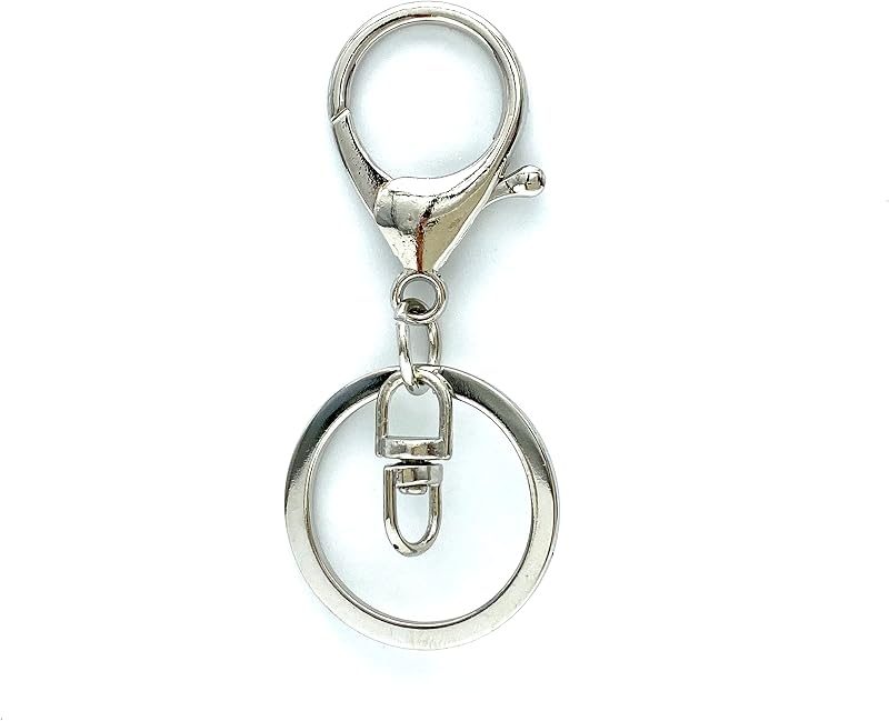 Lobster Clasp with Split Key Ring