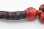 Wood Beads Rope Bag Purse Handles for Knitting Bag Purse Handle Making 19" (46 cm)