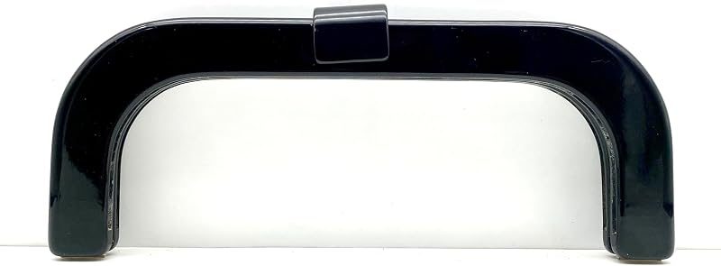 Rectangle Acrylic Purse Frame, 10" x 4" (25 x 10 cm) - Flat Clasp