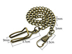 Pocket Watch Chain 14.5" (37 cm) Pocket Watch Accessories, Pocket Chain 5 color to choose