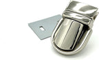 Zinc Alloy Tongue Lock Purse Lock for Handbag Purse Bag Making, 1 Set per lot
