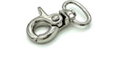 Lobster-Claw Swivel Clasp, Round Eye (8mm-1/2")
