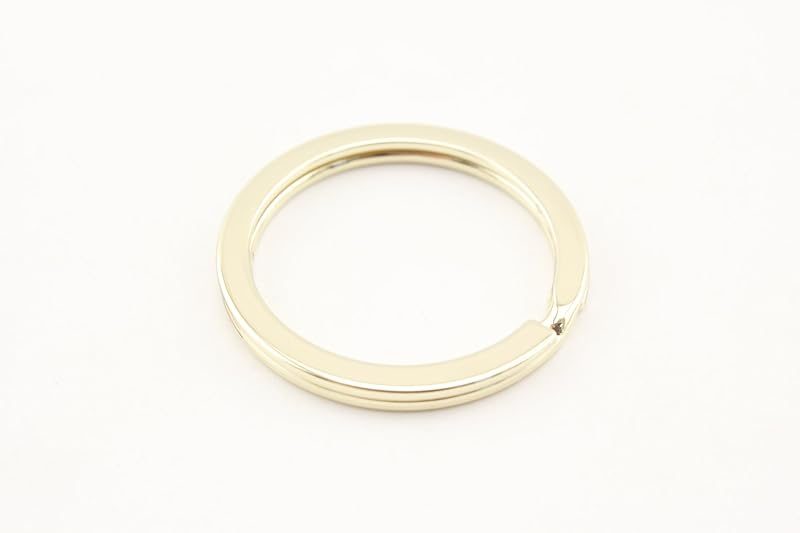 Round Split Key Ring