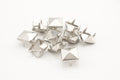 Solid Brass Pyramid Head Prong Studs