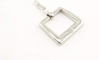 Rectangle Pin Belt Buckle, 5/8" (15 mm) - Slim 20mm Frame