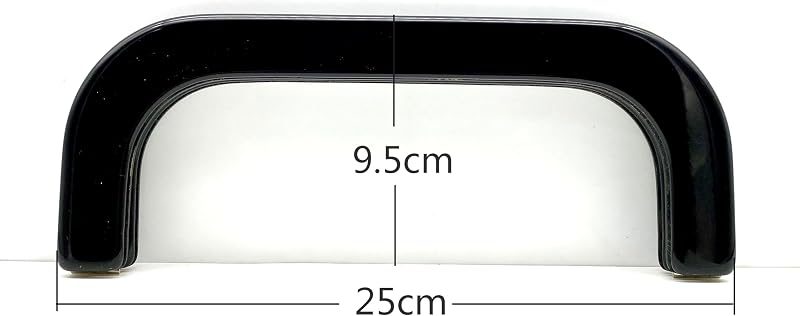 Rectangle Acrylic Purse Frame, 10" x 3 3/4" (25 x 9.5 cm)