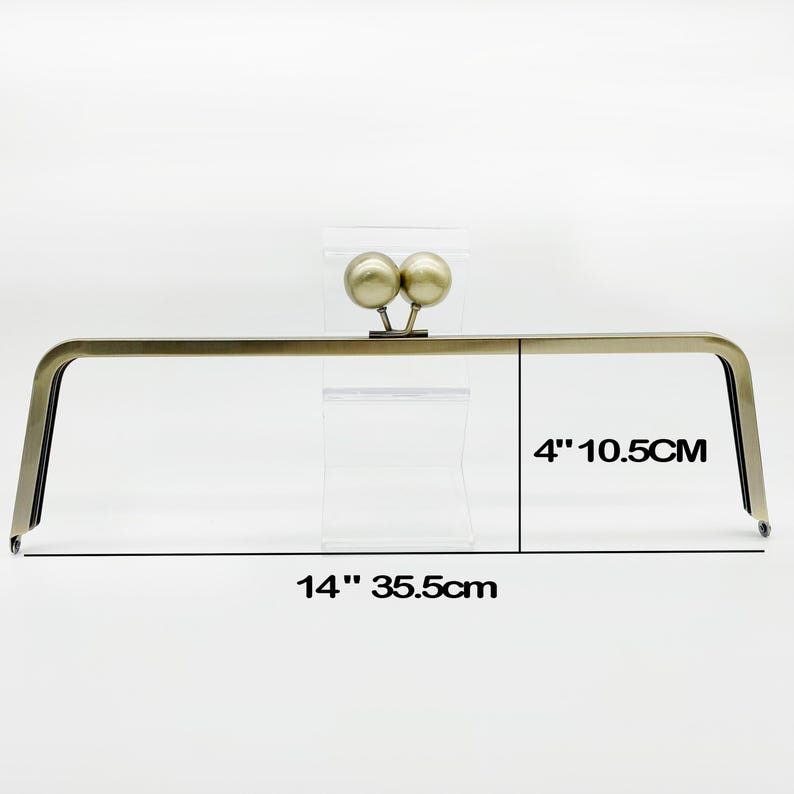 Kiss-Lock Purse Frame, 14" (35.5 cm)