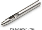 Oval Slot Punch for Flat Eyelets, 26 x 7 mm