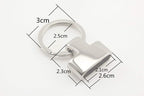 T-Top Key Fob Hardware with Split Ring