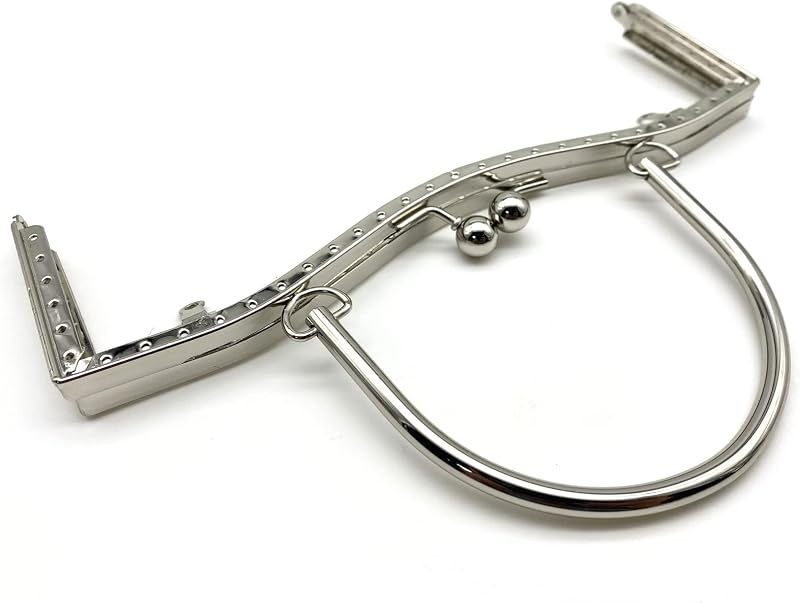 Sew-In Kiss-Lock Purse Frame, 8 1/8" x 2 9/16" (21 x 6.5 cm)