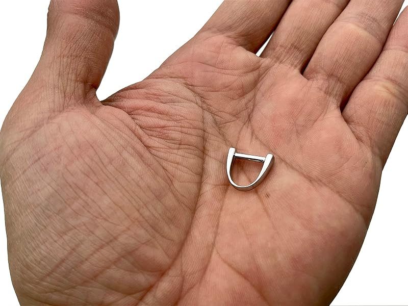 Zinc alloying D Shape Rings Semi-Circular D ring buckles / for webbing straps bags purse belt Dog Collars hardware…