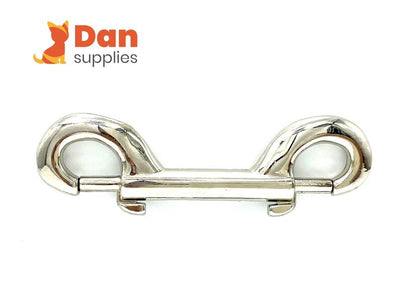 Double-End Trigger Snap Hook (4", 10cm) - Nickel