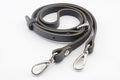 Adjustable Genuine Leather Crossbody Strap, 46 3/8" (118 cm) - Round-Eye Push-Gate Hooks