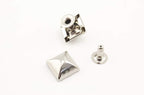 Pyramid Head Studs Rivets / Iron High Cup Decorative for Punk Leather Purse Bag Clothing Shoes - Dome Rivet